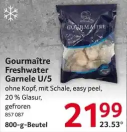 Selgros Gourmaître Freshwater Garnele U/5 Angebot