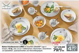 Ostermann Sansibar Marken Porzellanservice LUNNA Angebot