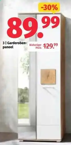 Segmüller Garderobenpaneel Angebot