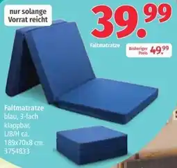 Segmüller Faltmatratze Angebot
