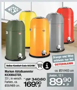 Ostermann KICKMASTER Abfallsammler Angebot