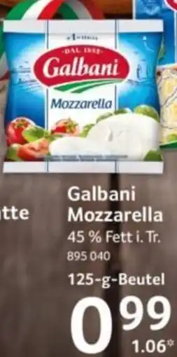 Selgros Galbani Mozzarella Angebot