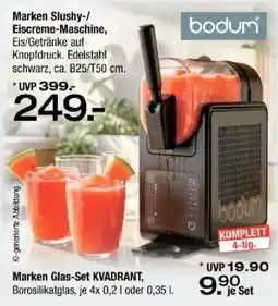 Ostermann bodum Marken Slushy-/Eiscreme-Maschine Angebot