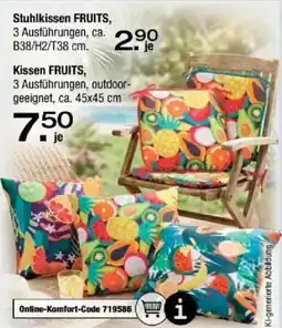 Ostermann Stuhlkissen FRUITS Angebot