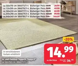 Segmüller In- und Outdoor Teppich „Tanya II“ Angebot