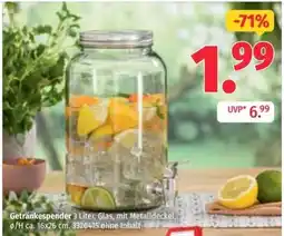 Segmüller Getränkespender Angebot