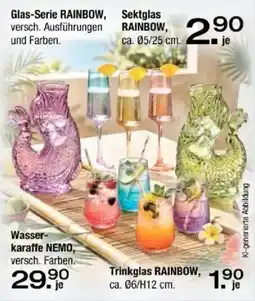Ostermann Trinkglas RAINBOW Angebot