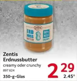 Selgros Zentis Erdnussbutter Angebot