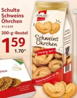 Selgros Schulte Schweins Öhrchen Angebot