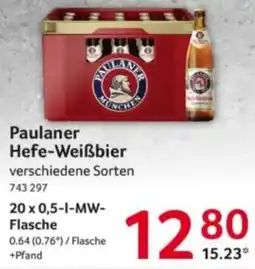 Selgros Paulaner Hefe-Weißbier Angebot