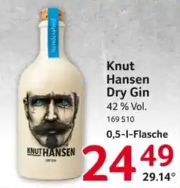 Selgros Knut Hansen Dry Gin Angebot