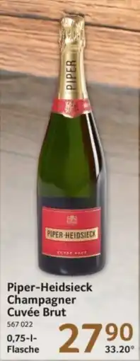 Selgros Piper-Heidsieck Champagner Cuvée Brut Angebot