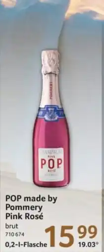 Selgros POP made by Pommery Pink Rosé Angebot