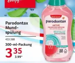 Selgros Parodontax Mundspülung Angebot