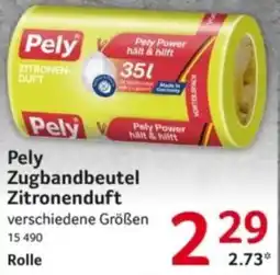 Selgros Pely Zugbandbeutel Zitronenduft Angebot
