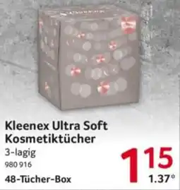 Selgros Kleenex Ultra Soft Kosmetiktücher Angebot