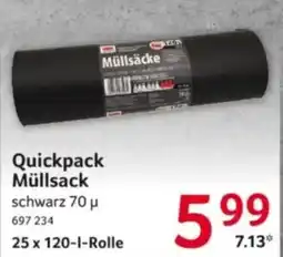 Selgros Quickpack Müllsack Angebot