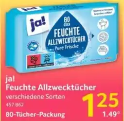 Selgros ja! Feuchte Allzwecktücher Angebot