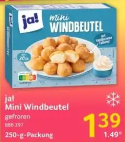 Selgros ja! Mini Windbeutel Angebot