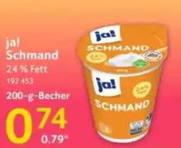 Selgros ja! Schmand Angebot