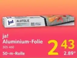 Selgros ja! Aluminium-Folie Angebot