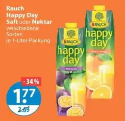 V Markt Rauch Happy Day Saft oder Nektar Angebot