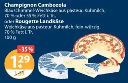 V Markt Champignon Cambozola Angebot