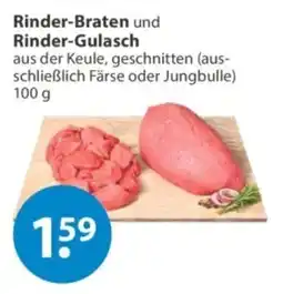 V Markt Rinder-Braten und Rinder-Gulasch Angebot