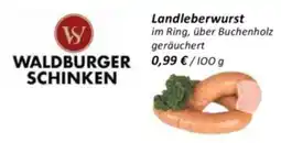 V Markt WALDBURGER SCHINKEN Landleberwurst Angebot