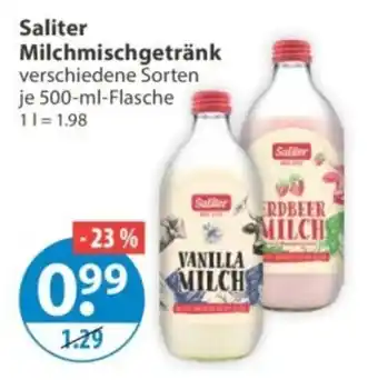 V Markt Saliter Milchmischgetränk Angebot