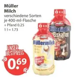V Markt Müller Milch Angebot
