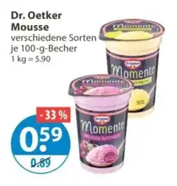 V Markt Dr. Oetker Mousse Angebot