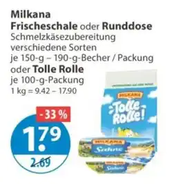 V Markt Milkana Schmelzkäsezubereitung Angebot