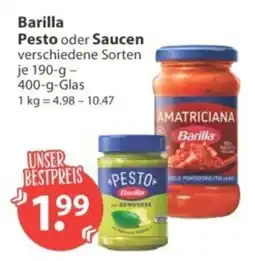 V Markt Barilla Pesto Angebot
