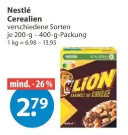 V Markt Nestlé Cerealien Angebot