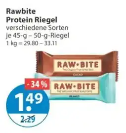V Markt Rawbite Protein Riegel Angebot