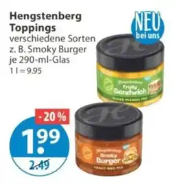 V Markt Hengstenberg Toppings Angebot