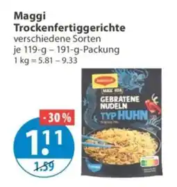 V Markt Maggi Trockenfertiggerichte Angebot