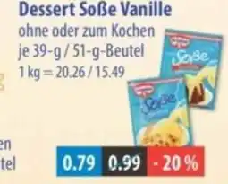 V Markt Dessert Soße Vanille Angebot