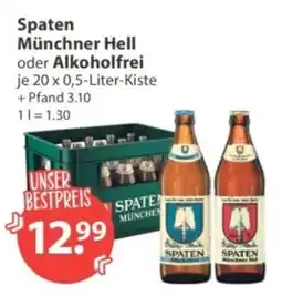 V Markt Spaten Münchner Hell Angebot