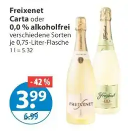V Markt Freixenet Carta oder 0,0 % alkoholfrei Angebot
