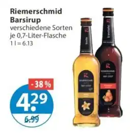 V Markt Riemerschmid Barsirup Angebot