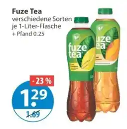 V Markt Fuze Tea Angebot