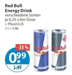 V Markt Red Bull Energy Drink Angebot