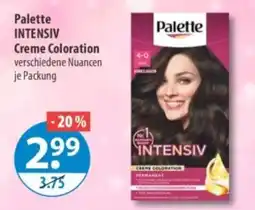 V Markt Palette Creme Coloration Angebot