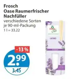 V Markt Frosch Oase Raumerfrischer Nachfüller Angebot