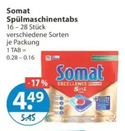 V Markt Somat SpülmachineTabs Angebot