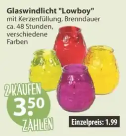 V Markt Glaswindlicht "Lowboy" Angebot