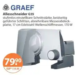 V Markt Graef Allesschneider G55 Angebot