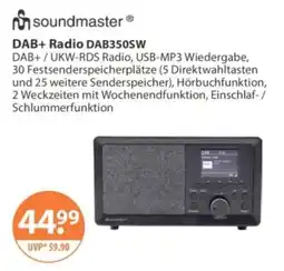 V Markt soundmaster DAB+ Radio DAB350SW Angebot